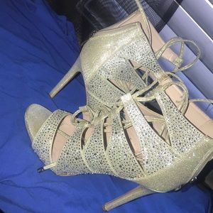 Sparkling dance heels
